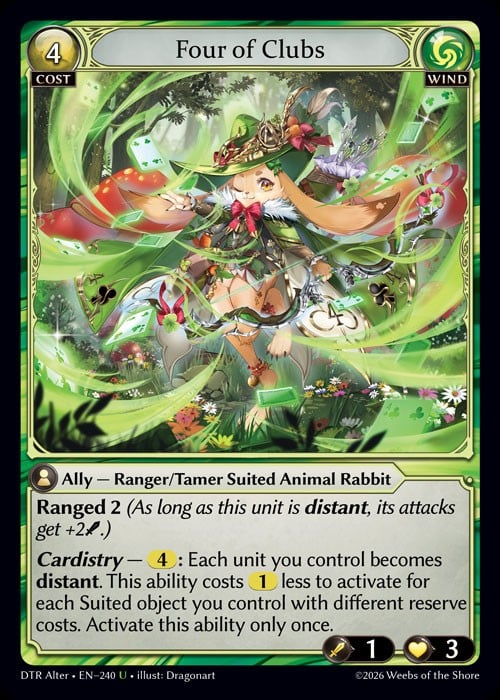 Four of Clubs / DTR-Alter-240 (U)