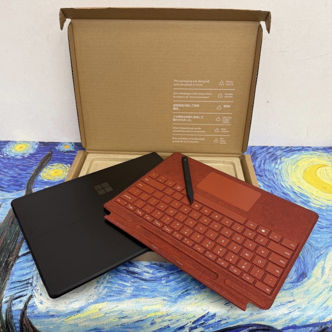 Microsoft surface ProX SQ1  /8GB/128,256,512GB/2.5k Touch mon /黑色/超窄邊框/laptop/notebook/ 平板 /  Tablet /LTE