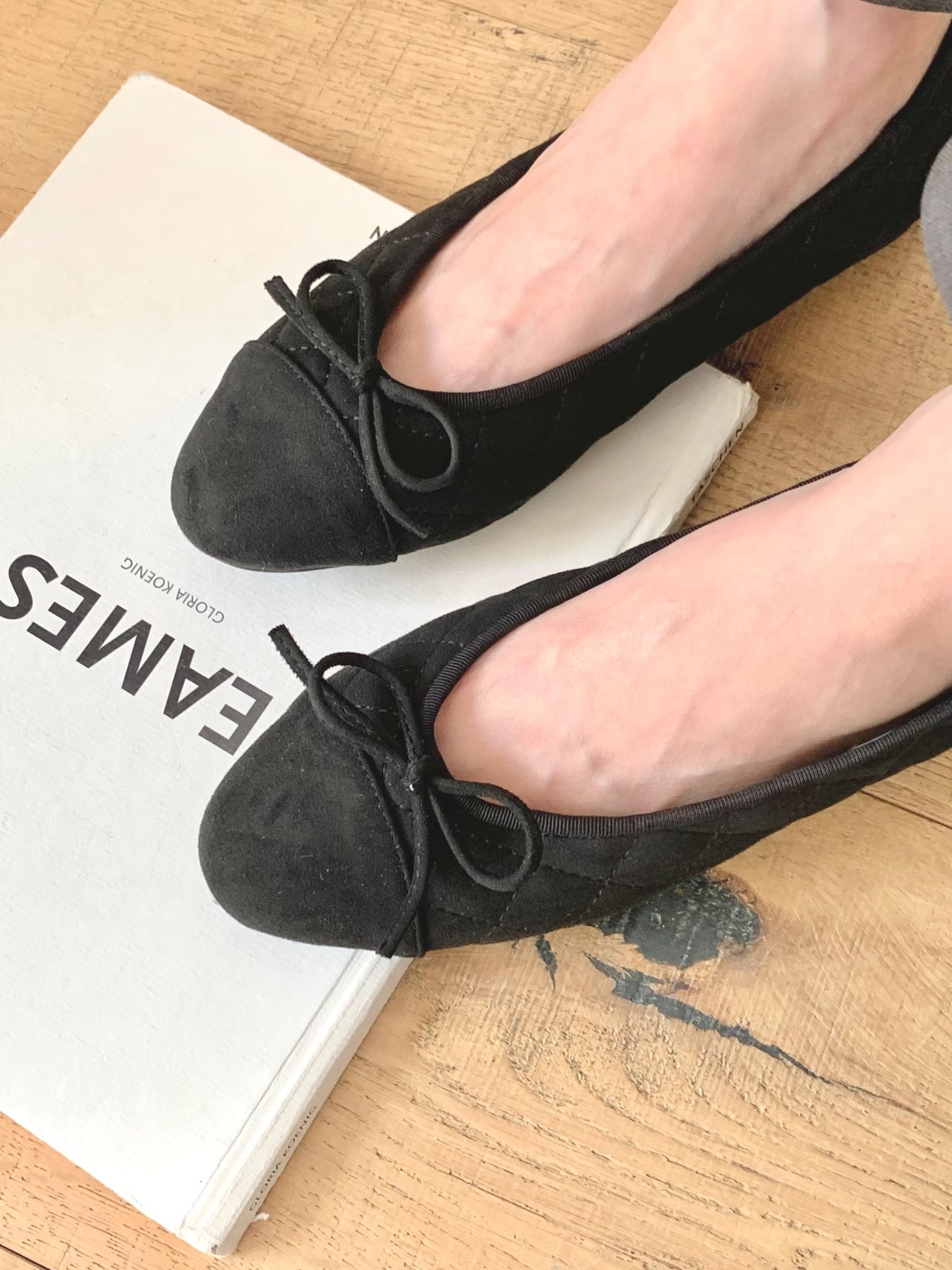 ♥︎ Coco Suede Ballet Flats