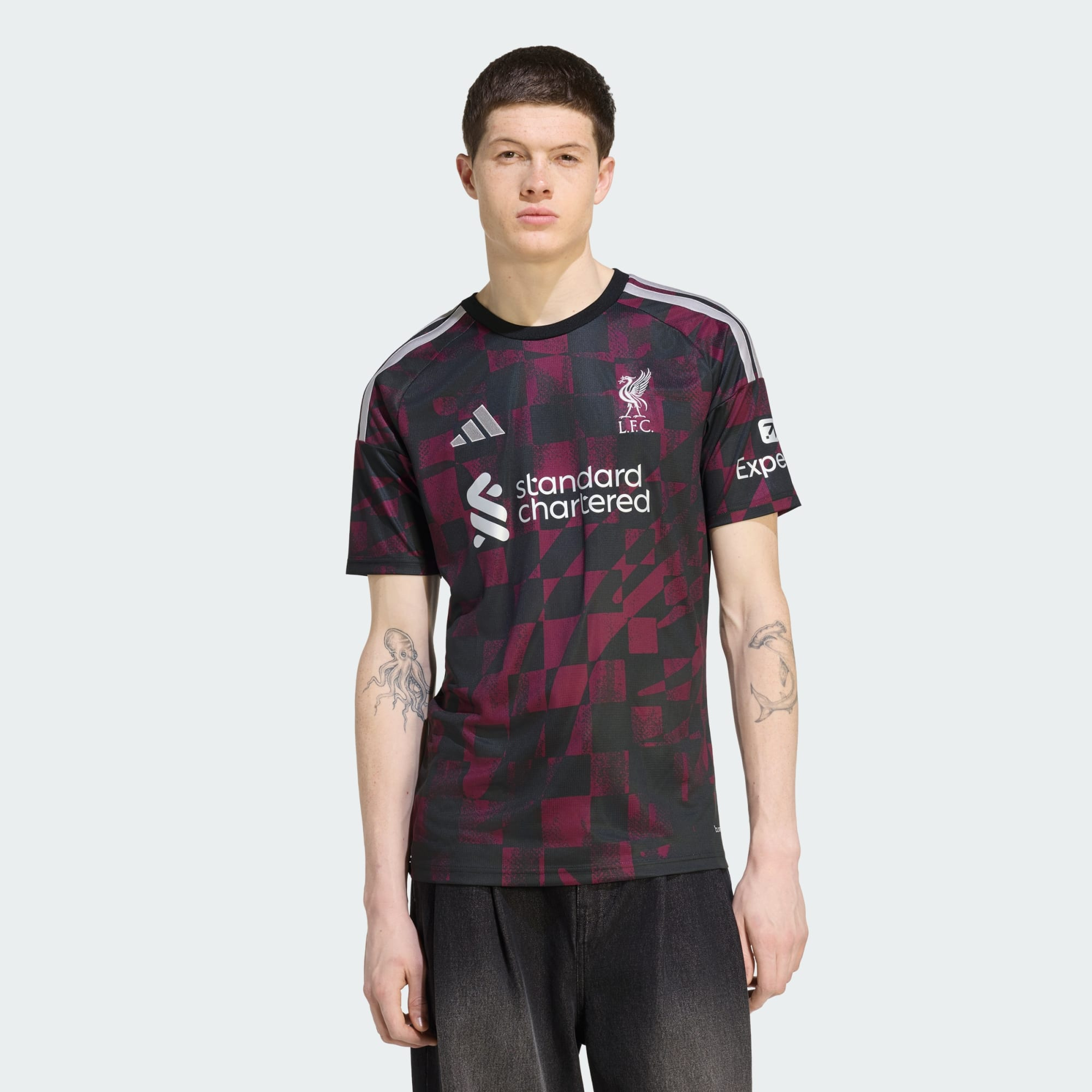 Adidas Liverpool 利物浦 2026-27 三客球迷版球衣 (可加印字章) KA6852