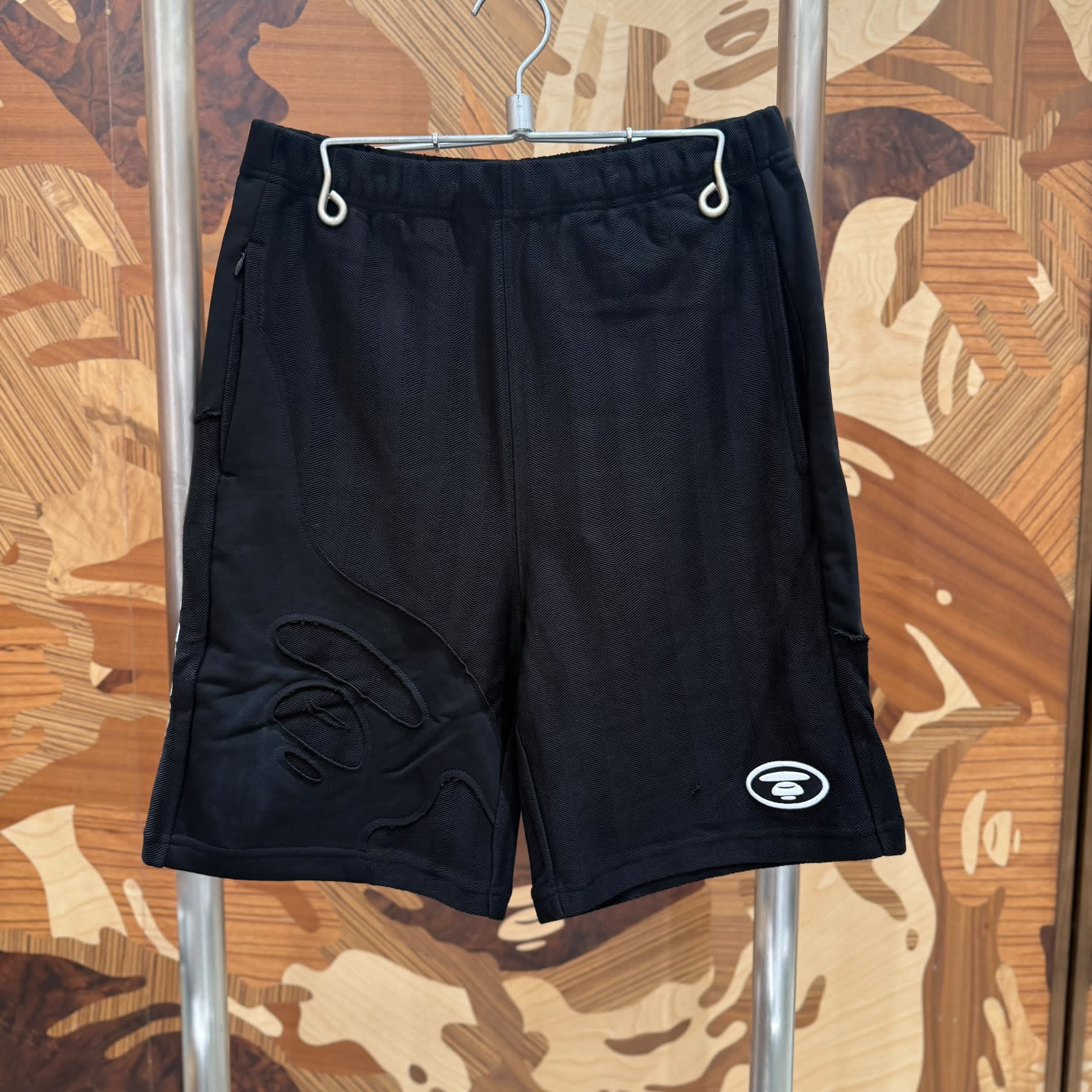 AAPE AAPE MAIN SWEAT SHORTS (D608)