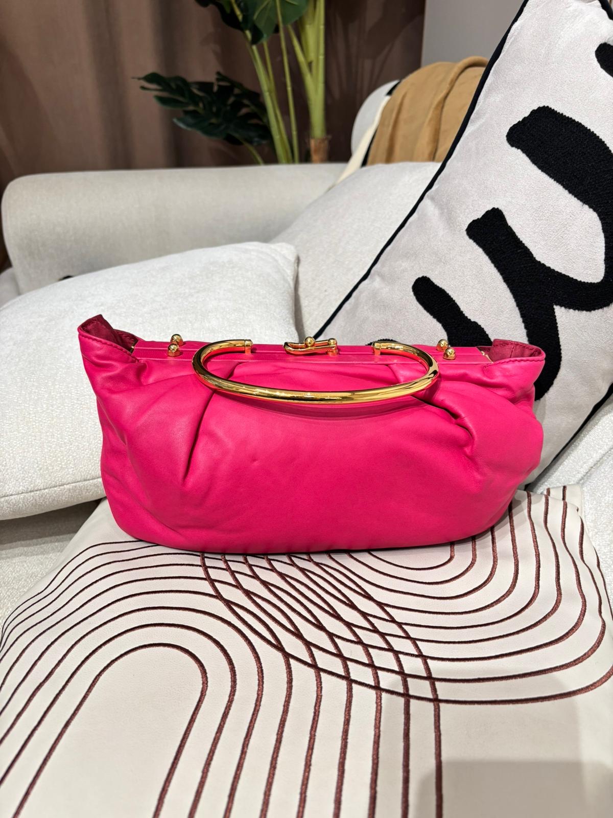Miu Miu clutch bag lamskin 100%Authentic,95%new✅dust bag 