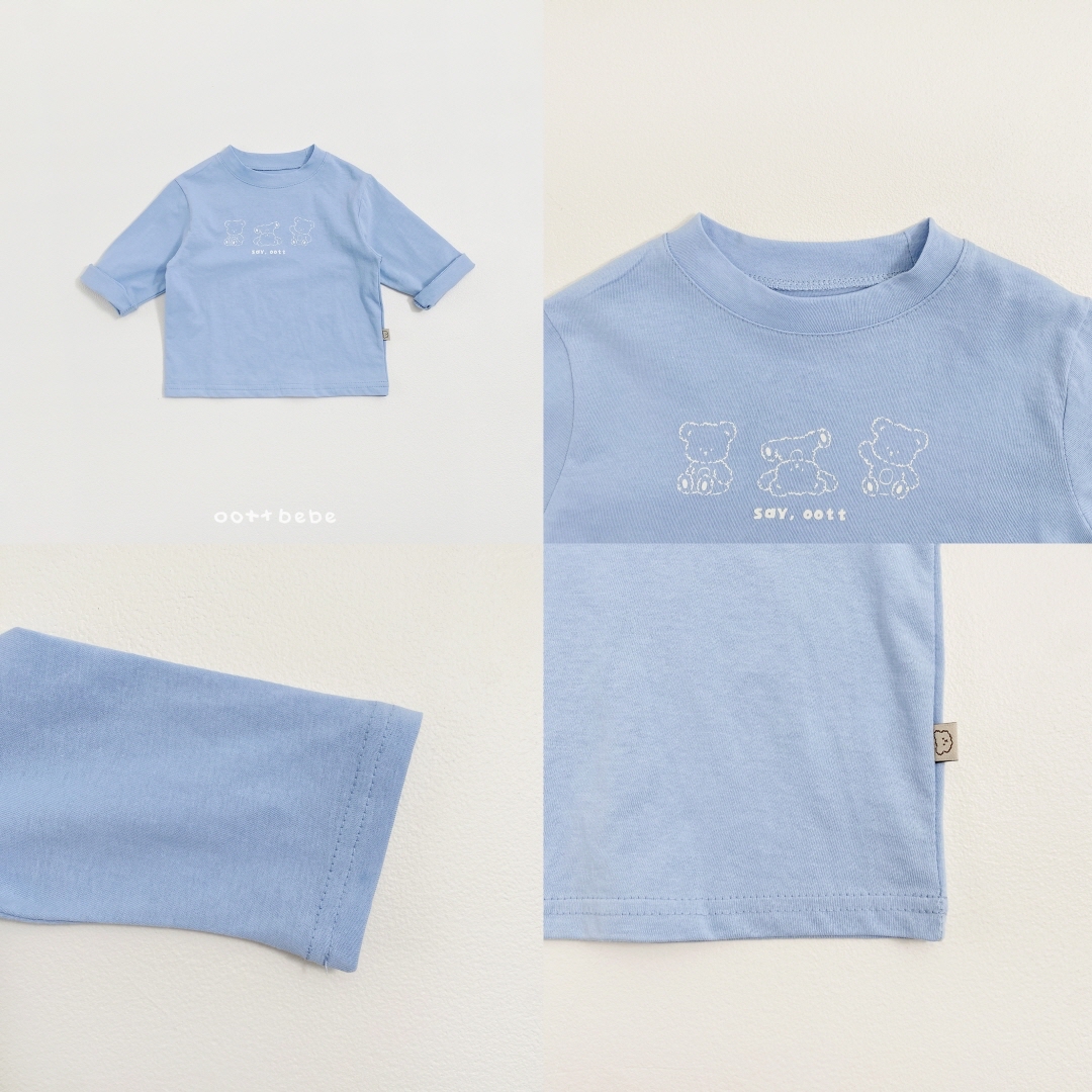 🇰🇷Oottbebe 1+1 tee set