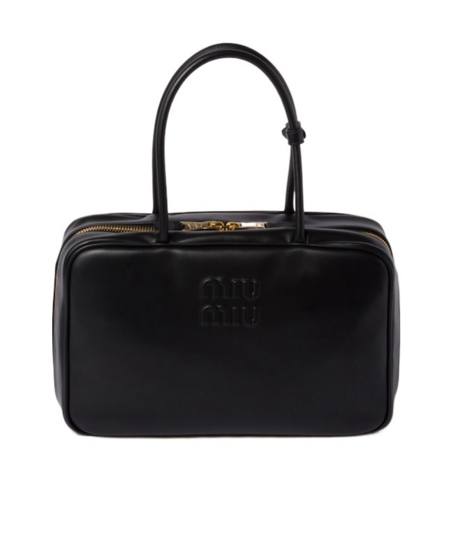Miu Miu 女士 logo標識三代手提包均碼碼常規、34cm*10cm*23cm 