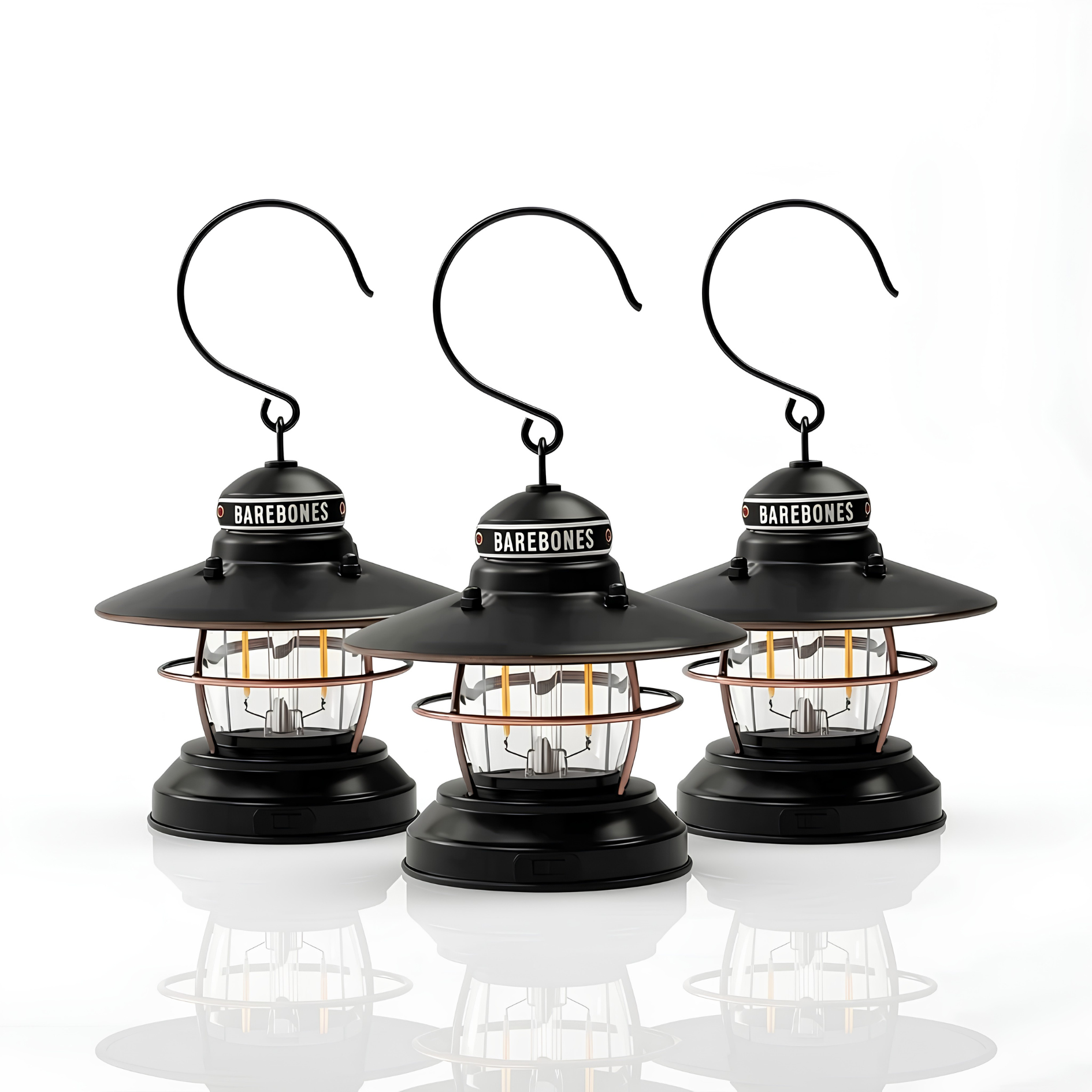 Barebones Edison Mini Lantern 迷你愛迪生單頭營燈 3組