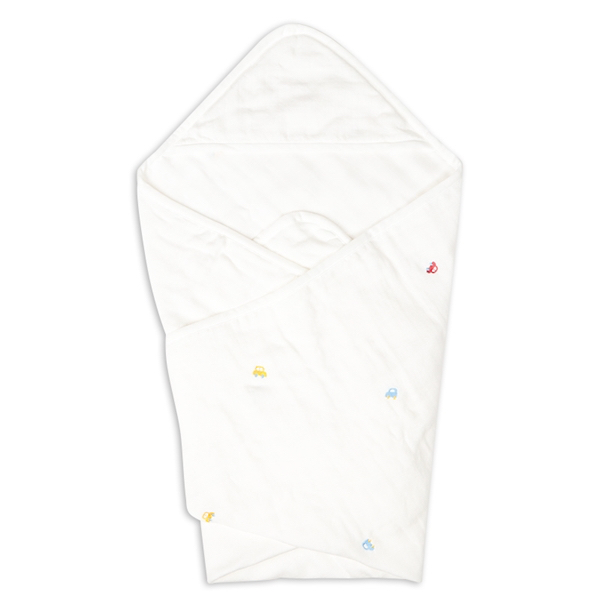 🇯🇵預訂 日本直送🇯🇵車車刺繡棉紗包被襁褓