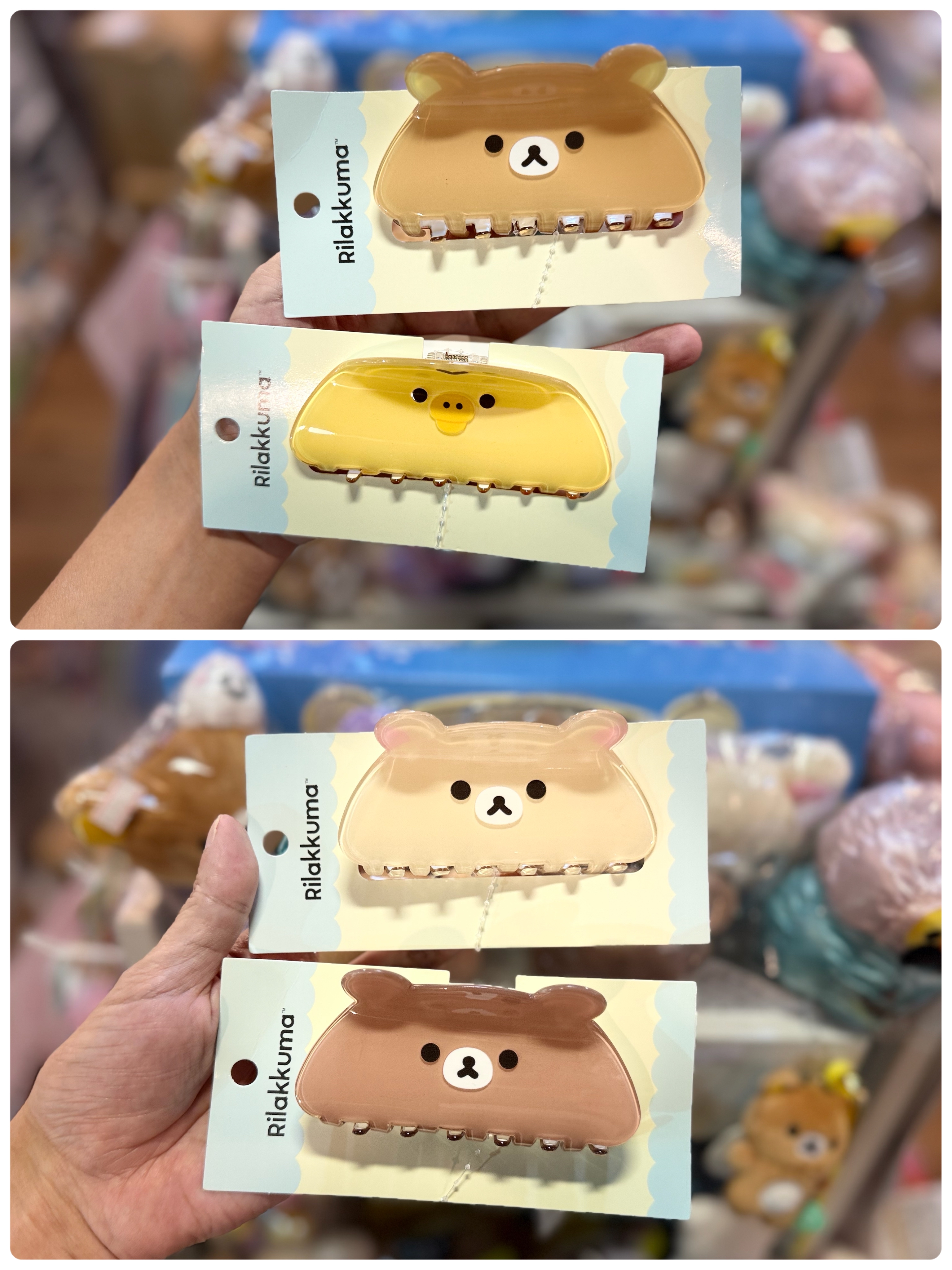 《現貨》全新韓國限定Rilakkuma 鯊魚髮夾