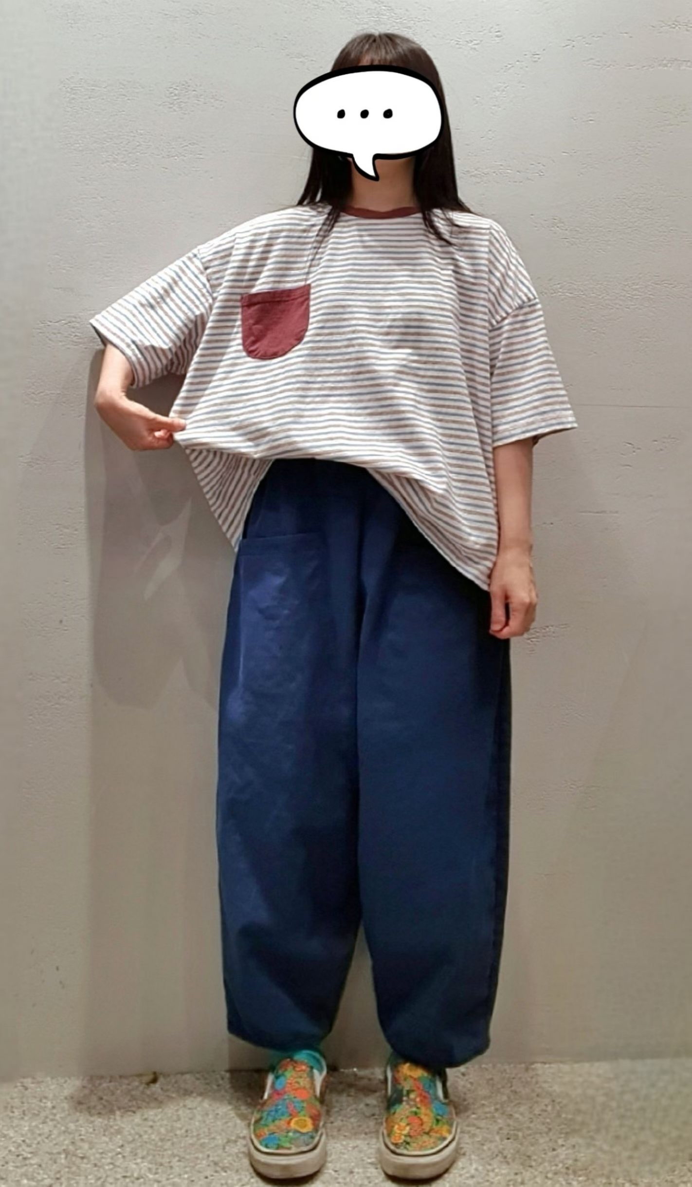 HA OX 靚色條子tee