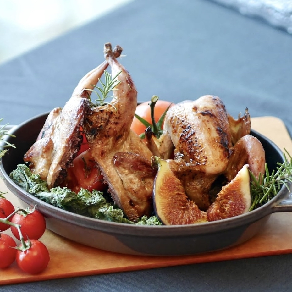 法國無激素Cailles鵪鶉400g（2隻）