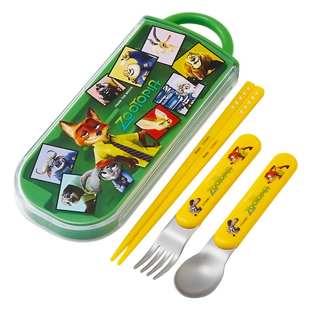 Skater zootopia餐具
