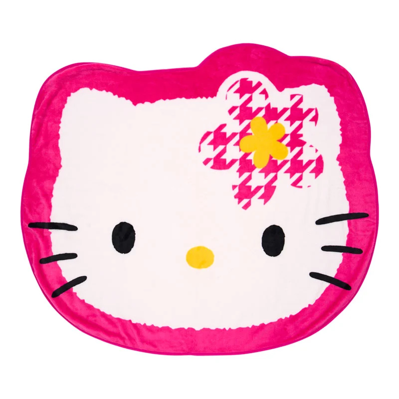 日本版Sanrio Hello Kitty Melody公仔頭毛氈 大約長125 cm
