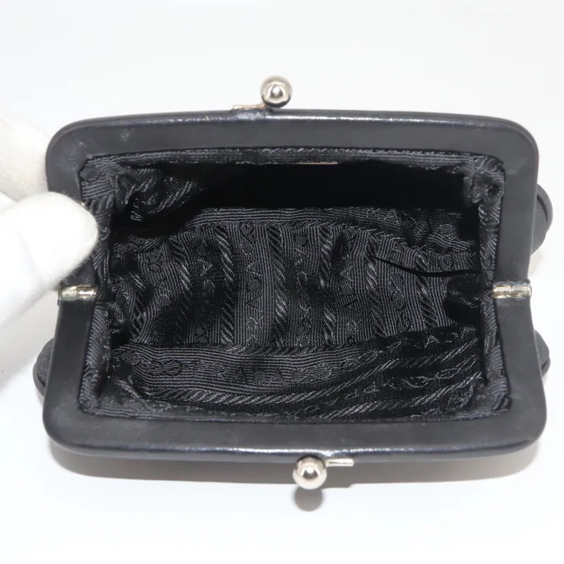 Prada Tessuto Kiss-Lock Purse