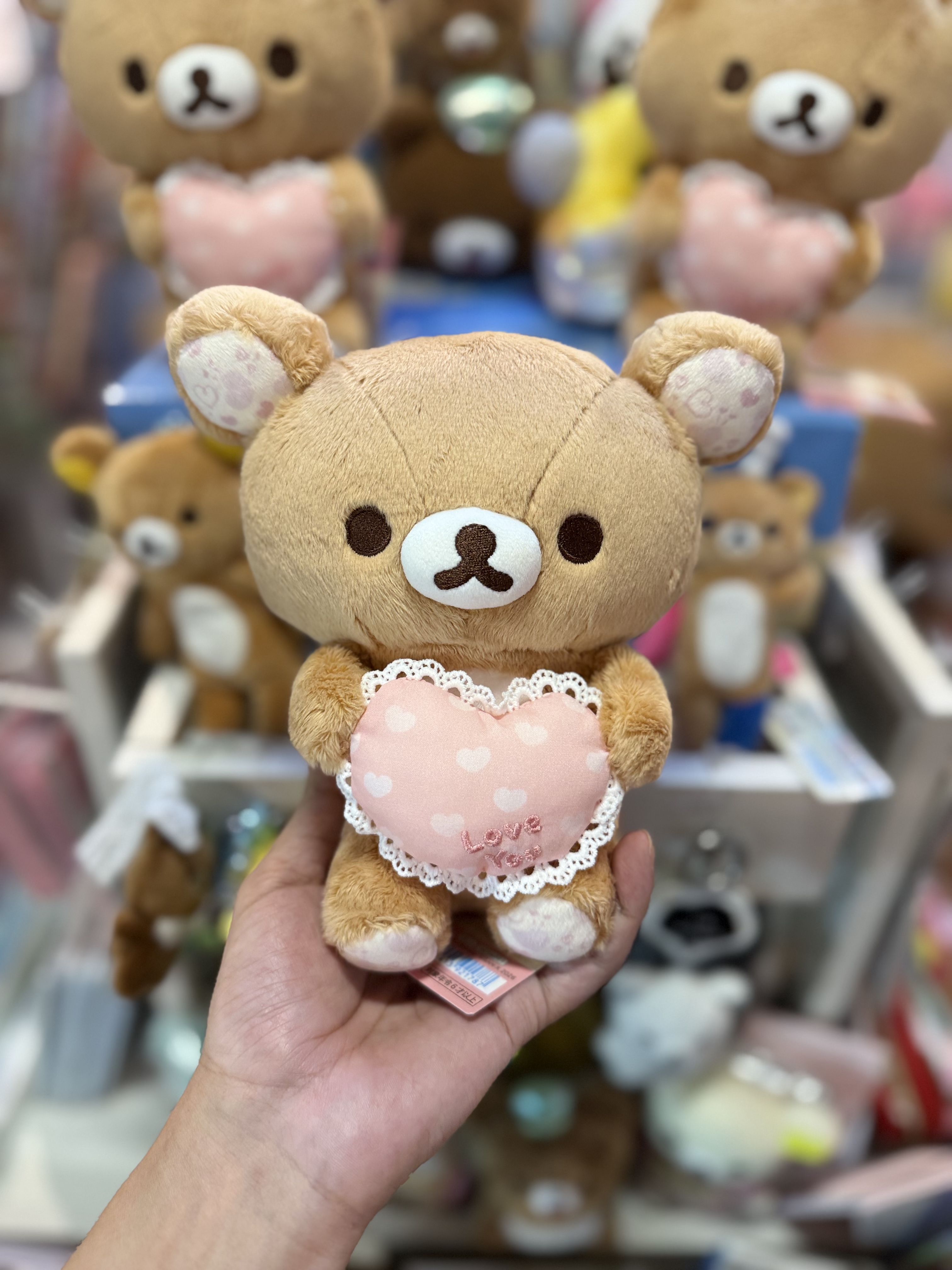 《現貨》全新San-x心心系列rilakkuma公仔