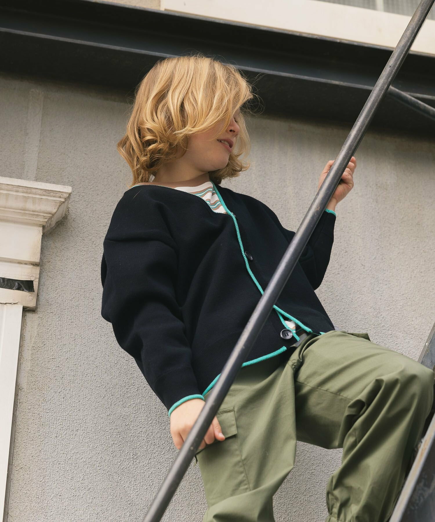 🆕【⭐訂購⭐】🌀 🇯🇵 日本直送 配色綑邊 可機洗 針織外套［2款選］🌀 [ELCA-0190][260330]