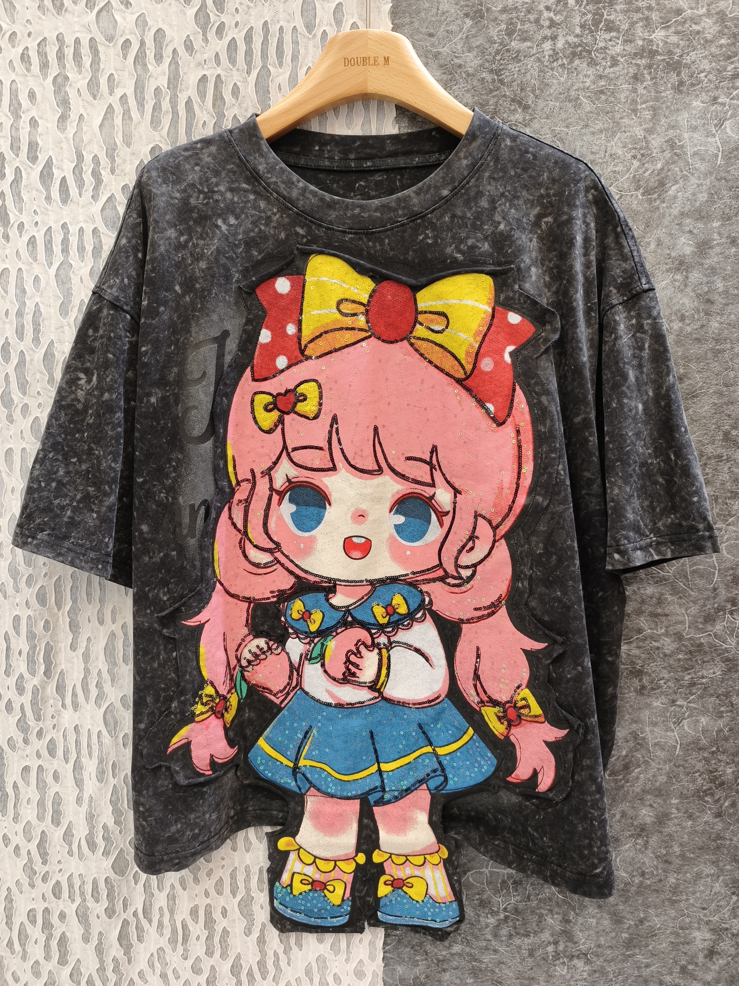粉紅髮小女孩T