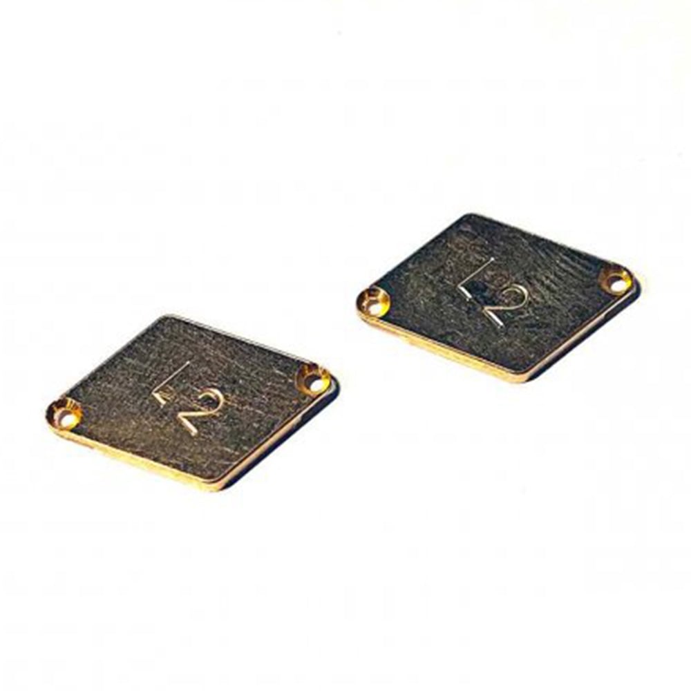 Atomic MXU Chassis Brass Mass L2 2g 2 pcs  MXU-UP03