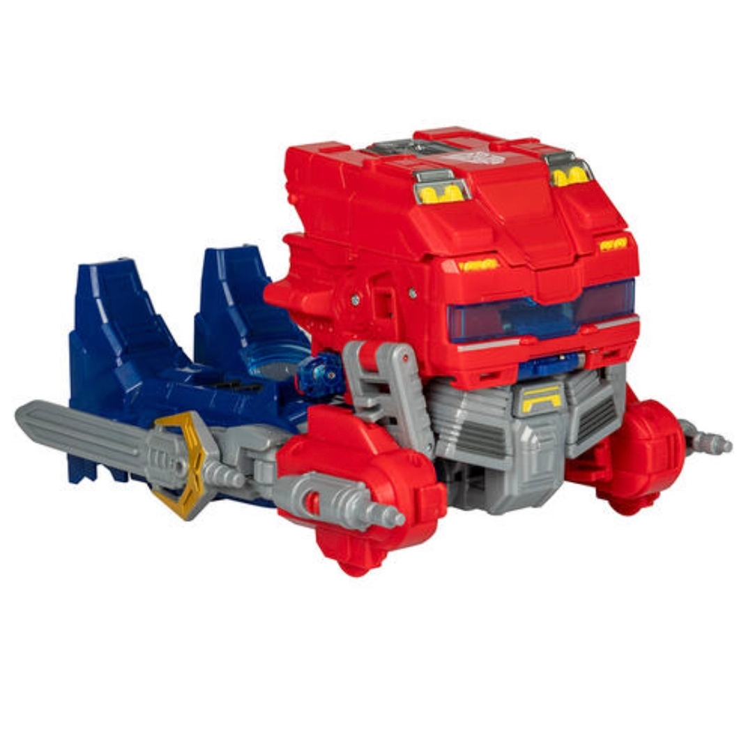 Transformers One Power Flip 柯柏文（Optimus Prime／Orion Pax）4合1 電子變形機械人｜燈光音效｜香港現貨