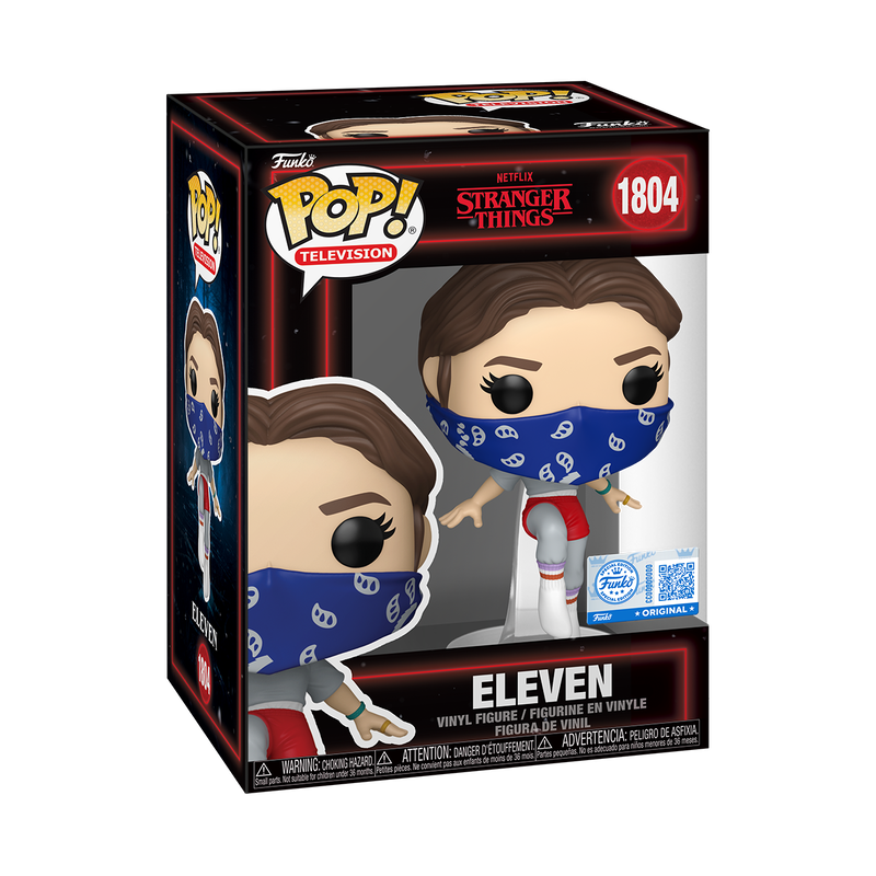 📦訂購 美國代購 Funko POP! STRANGER THINGS Eleven with Bandana (Floating) Figure 怪奇物語 模型