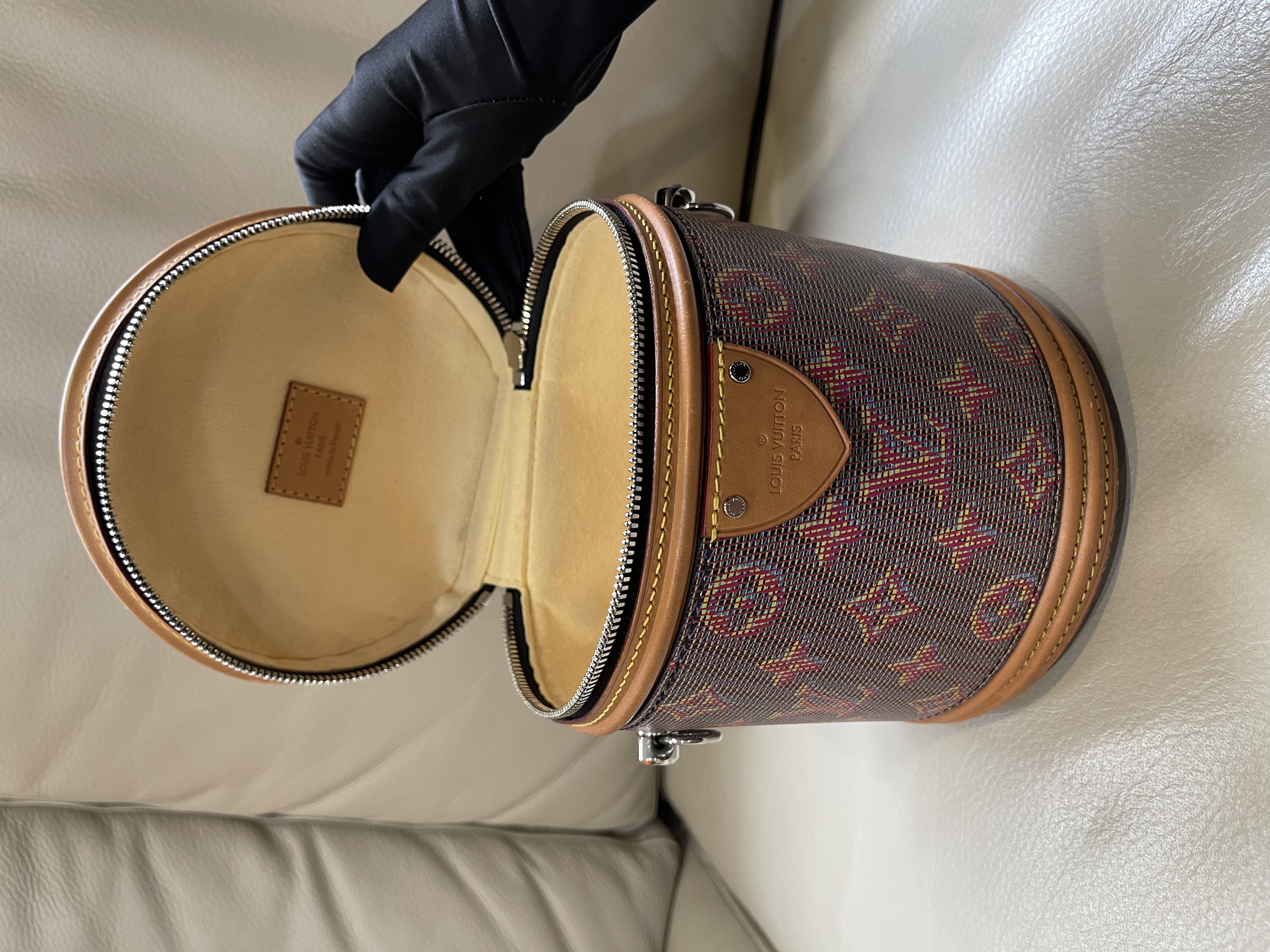 Pre-owned Louis Vuitton Pop Cannes Monogram canvas vanity bag