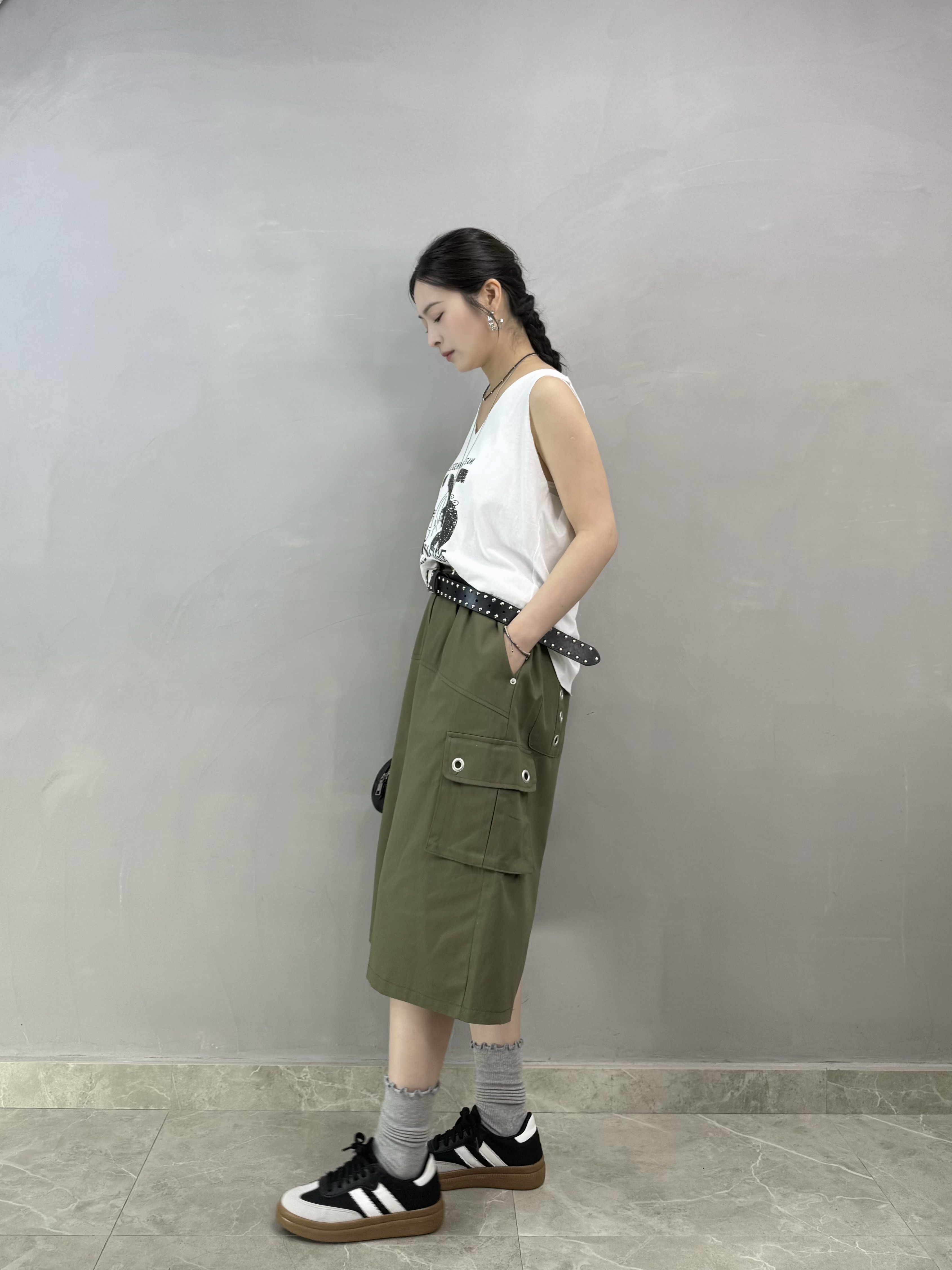 T70 鍋釘6分短褲