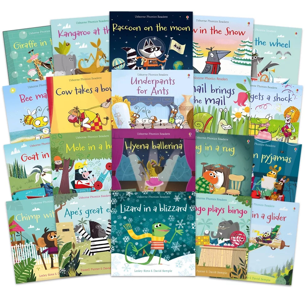 Usborne My First Phonics Reading Library (20冊)