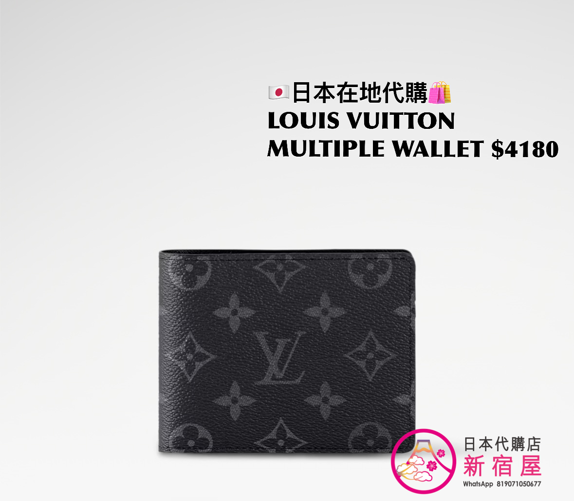 LOUIS VUITTON MULTIPLE WALLET