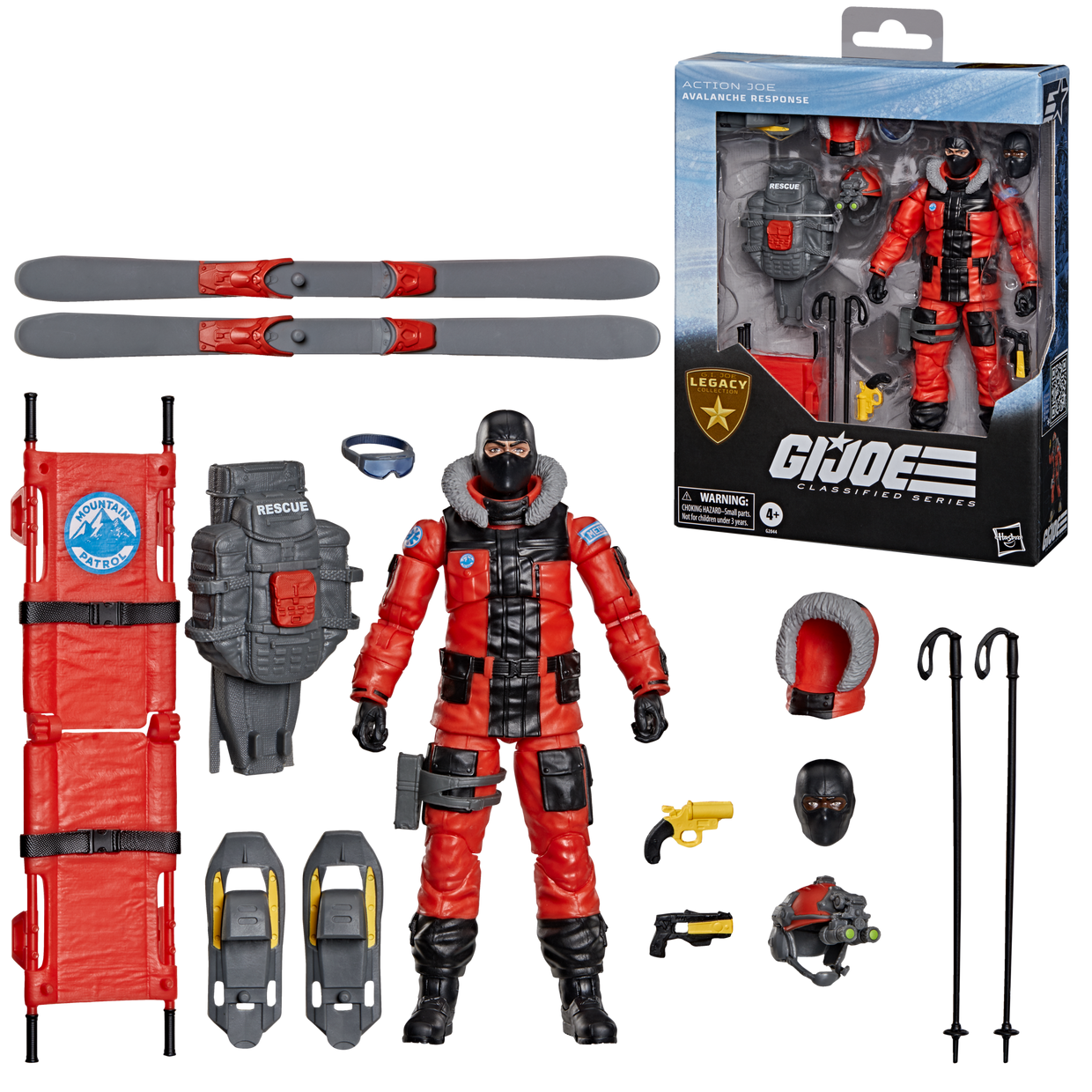 G.I. Joe CS Legacy Collection Actionfigur Joe - Avalanche Response