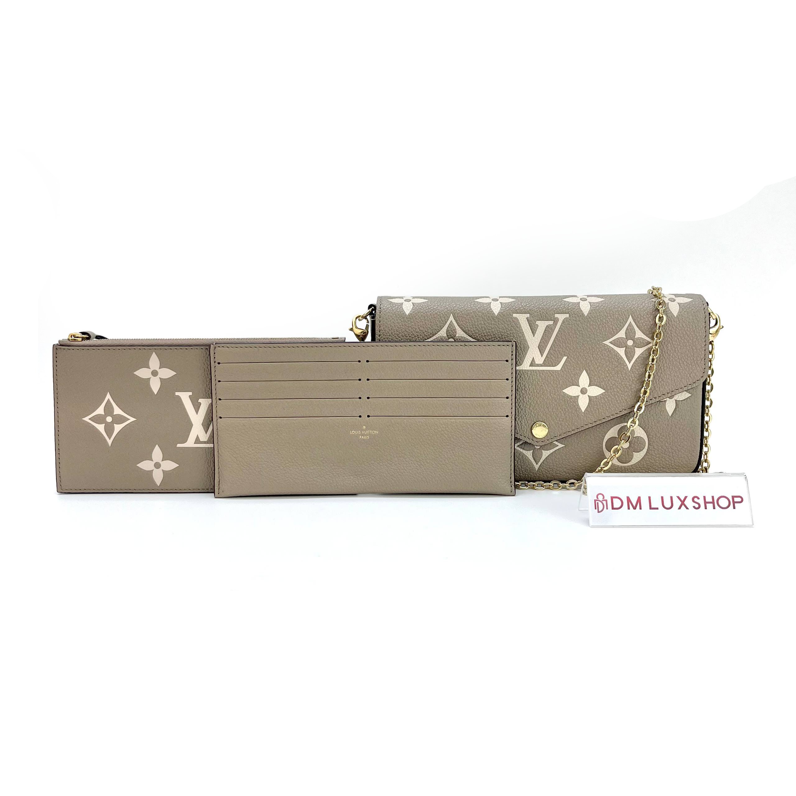 LV Bicolor Empreinte Felicie GHW