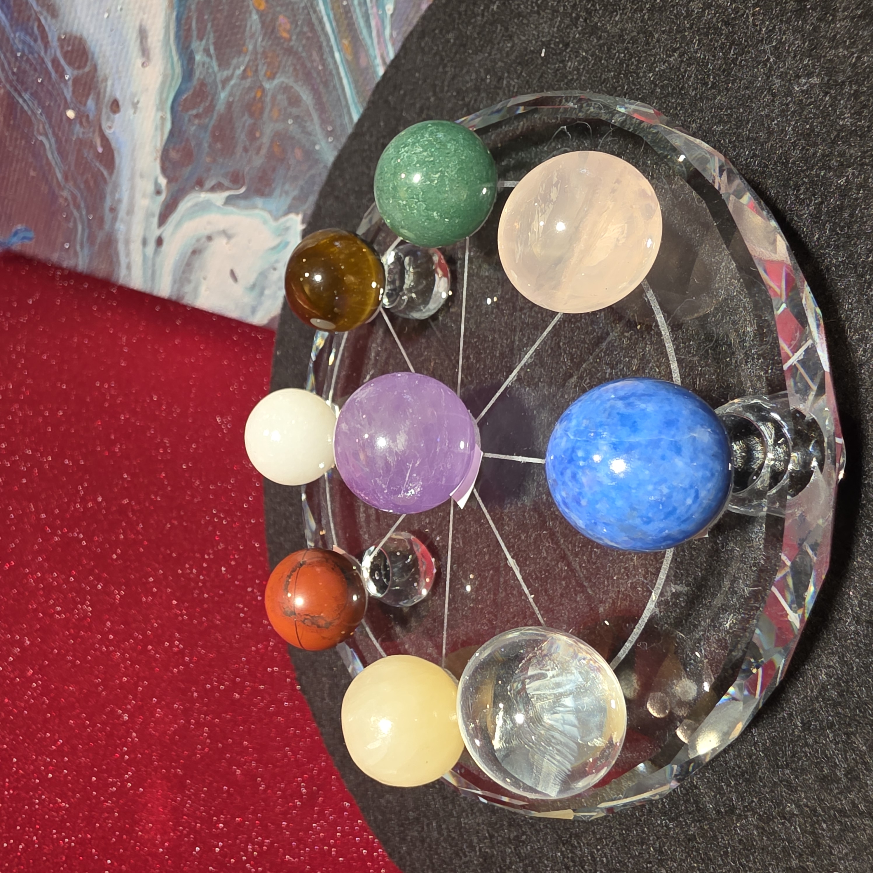 九運晶石九星陣