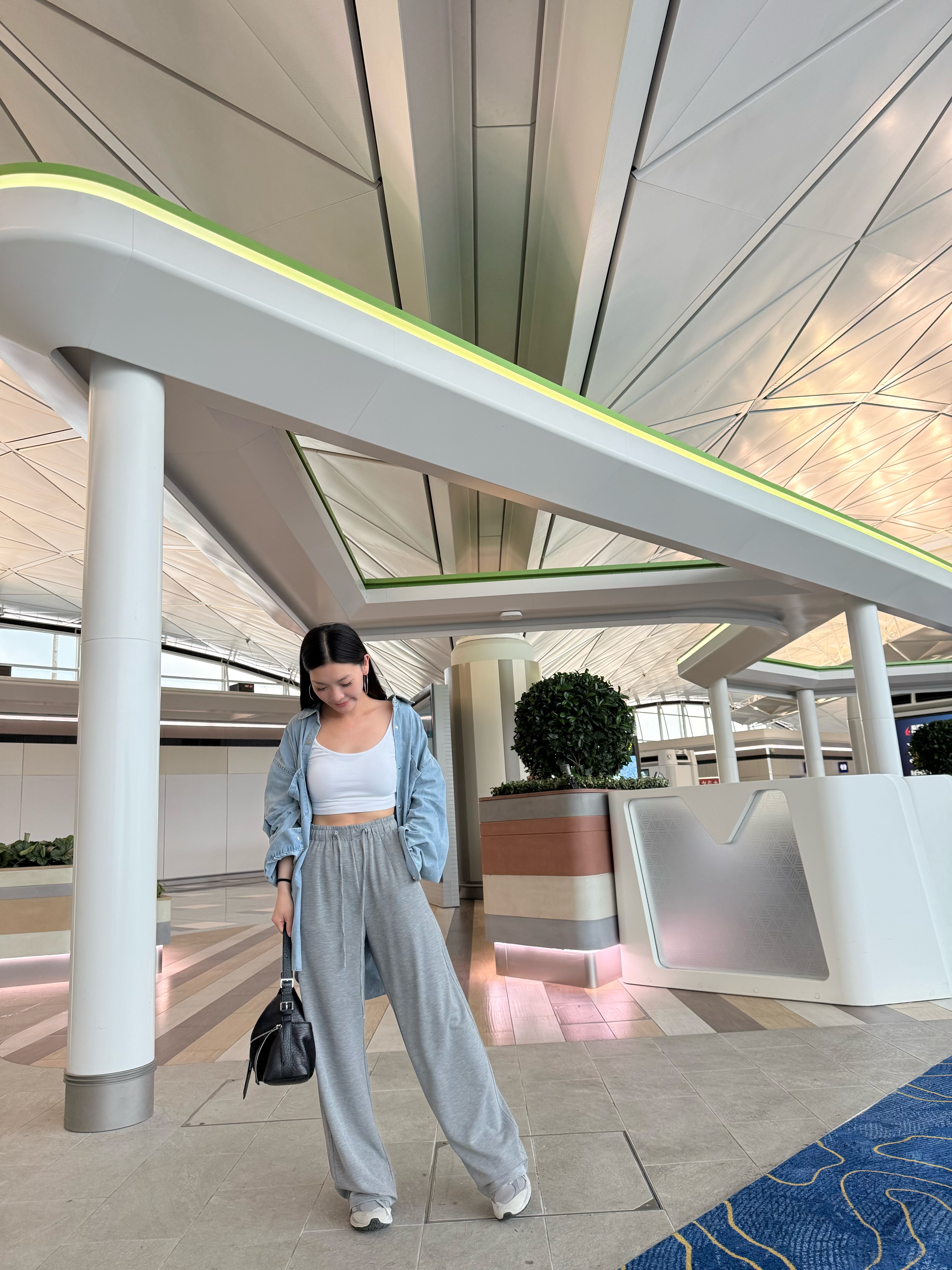 荔枝牛皮兩用袋(雙皮帶）