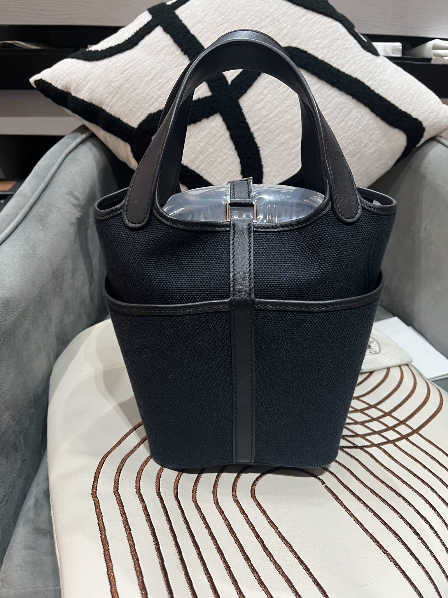 HERMES PICOTIN 18 LOCK POCKET cargo,stamp Z 100%Authentic, 98%New ✅收據✅key lock✅ dust bag✅box 