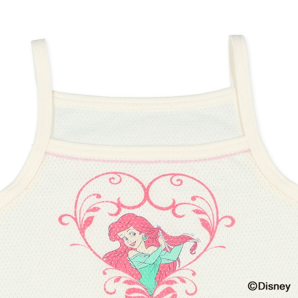 🇯🇵預訂 日本直送🇯🇵吸水速乾系列美人魚印花網眼吊帶背心打底內衣三件套