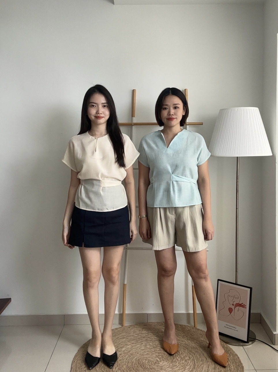 T4211 Tie Waist Top - 4 Colors