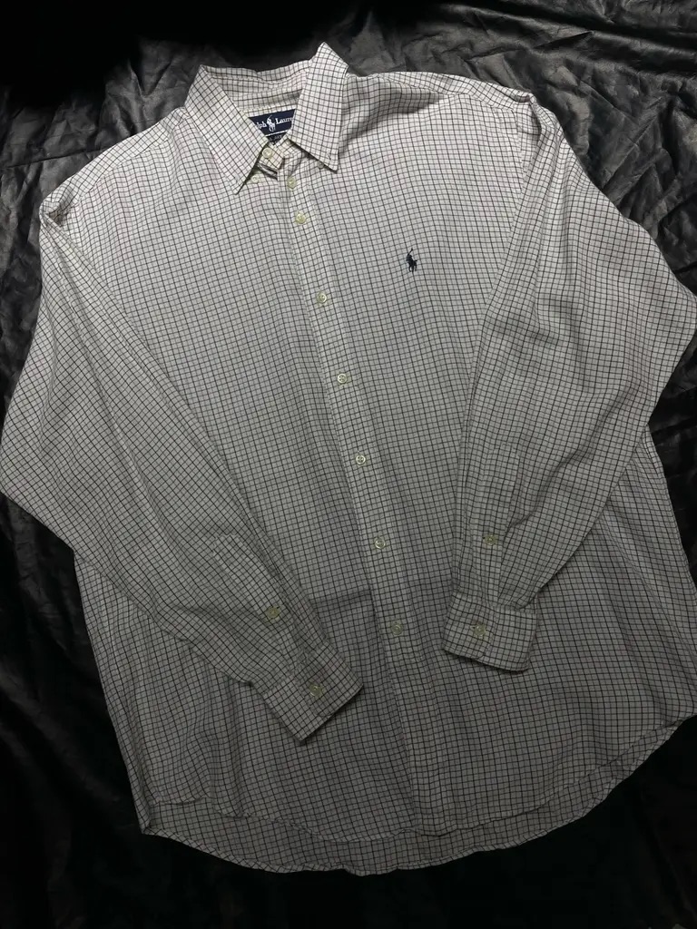 Black Vintage Polo shirt #0022