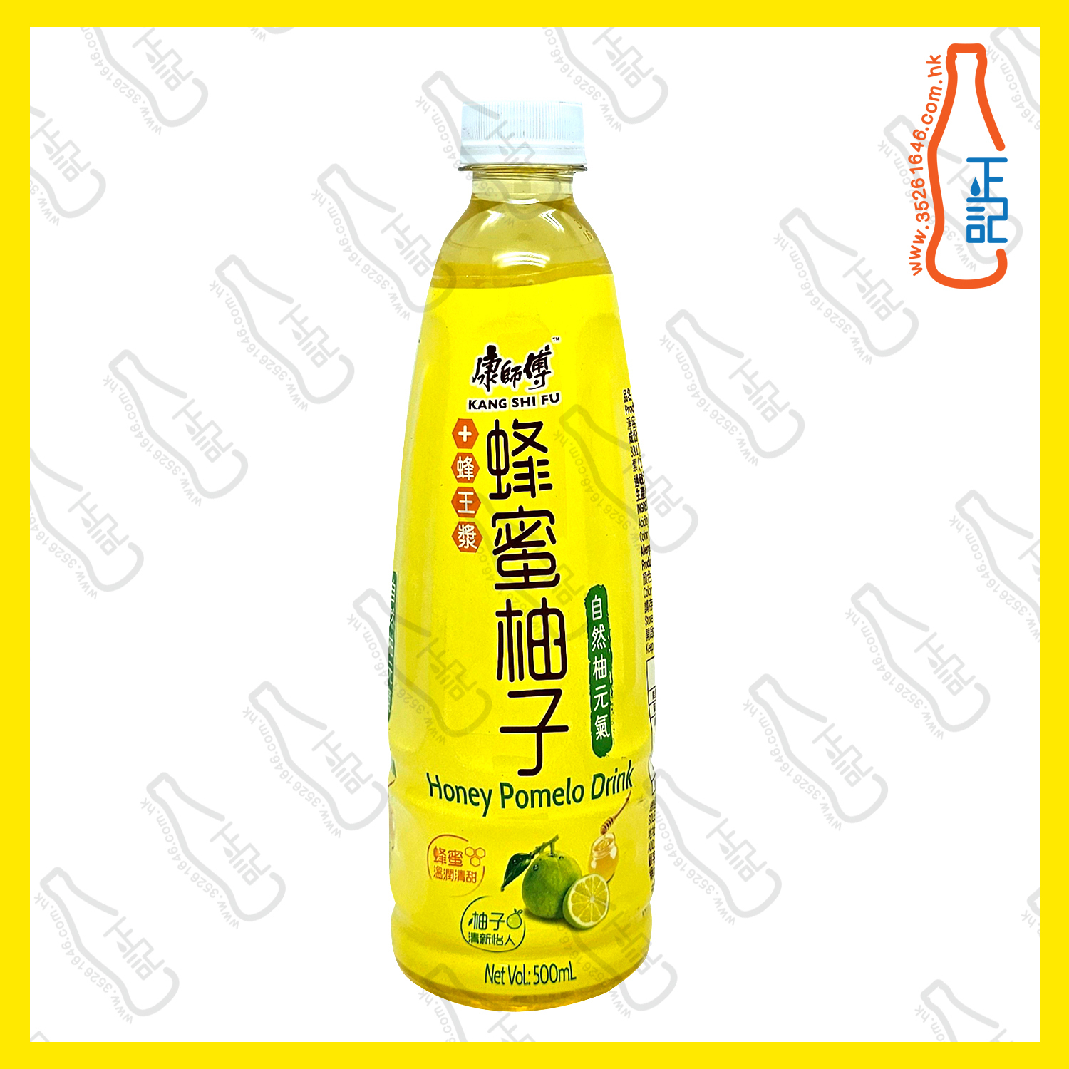 康師傅蜂蜜柚子 500ml x 15支 /箱