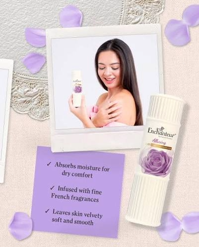 Enchanteur Perfumed Talcum - 125g - ALLURING