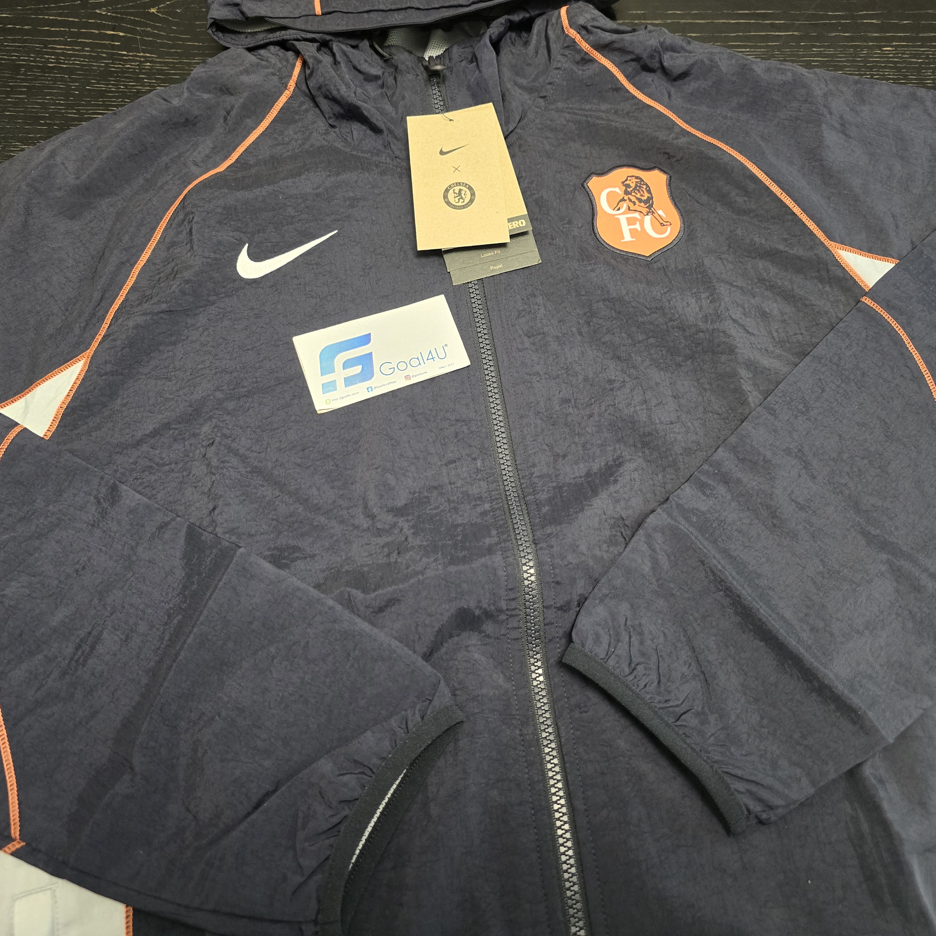 👕 傳承與創新 Nike Chelsea 車路士 2025-26 Repel Strike 訓練防風夾克 IB3856