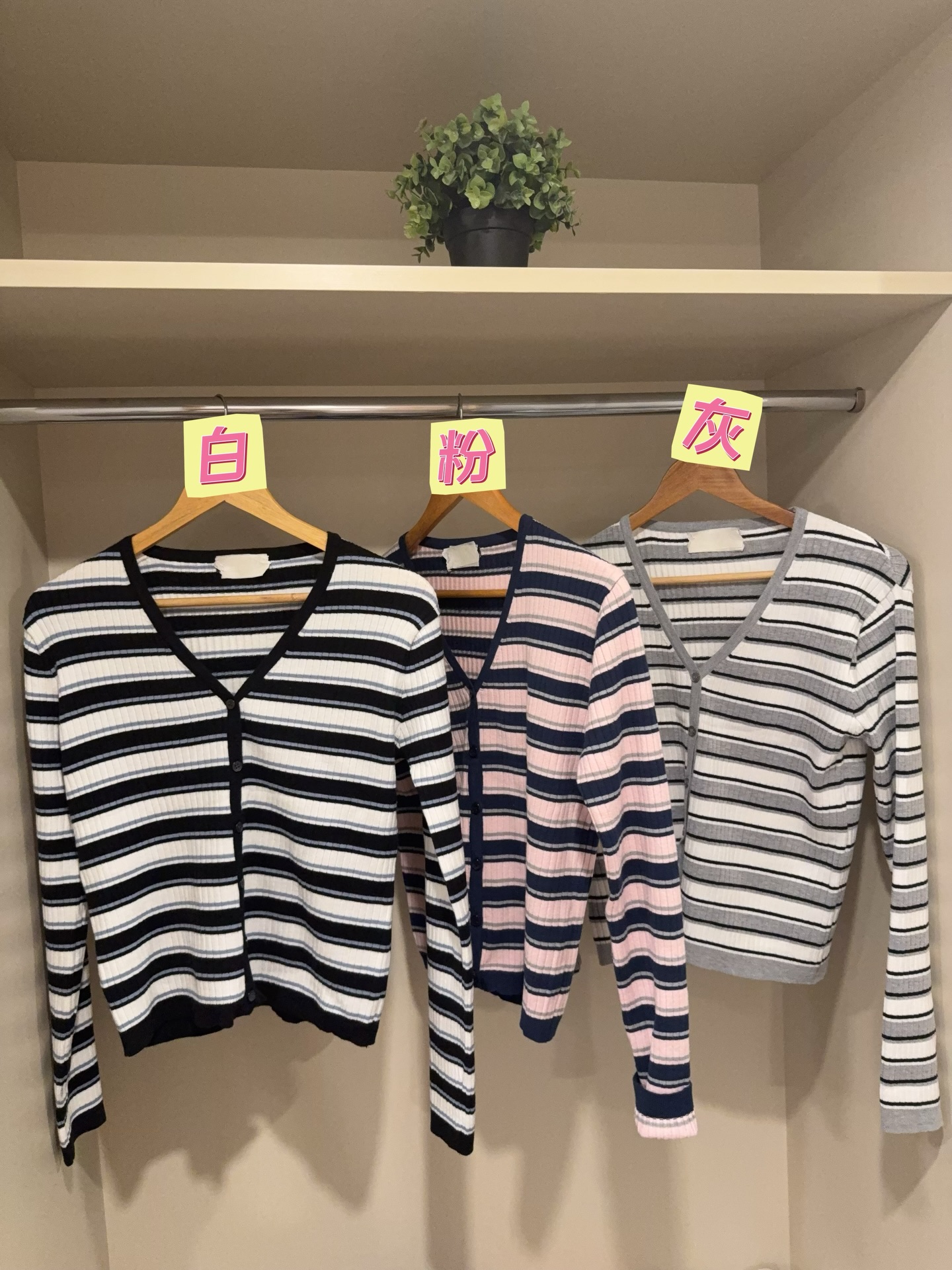 春季薄身針織兩著款