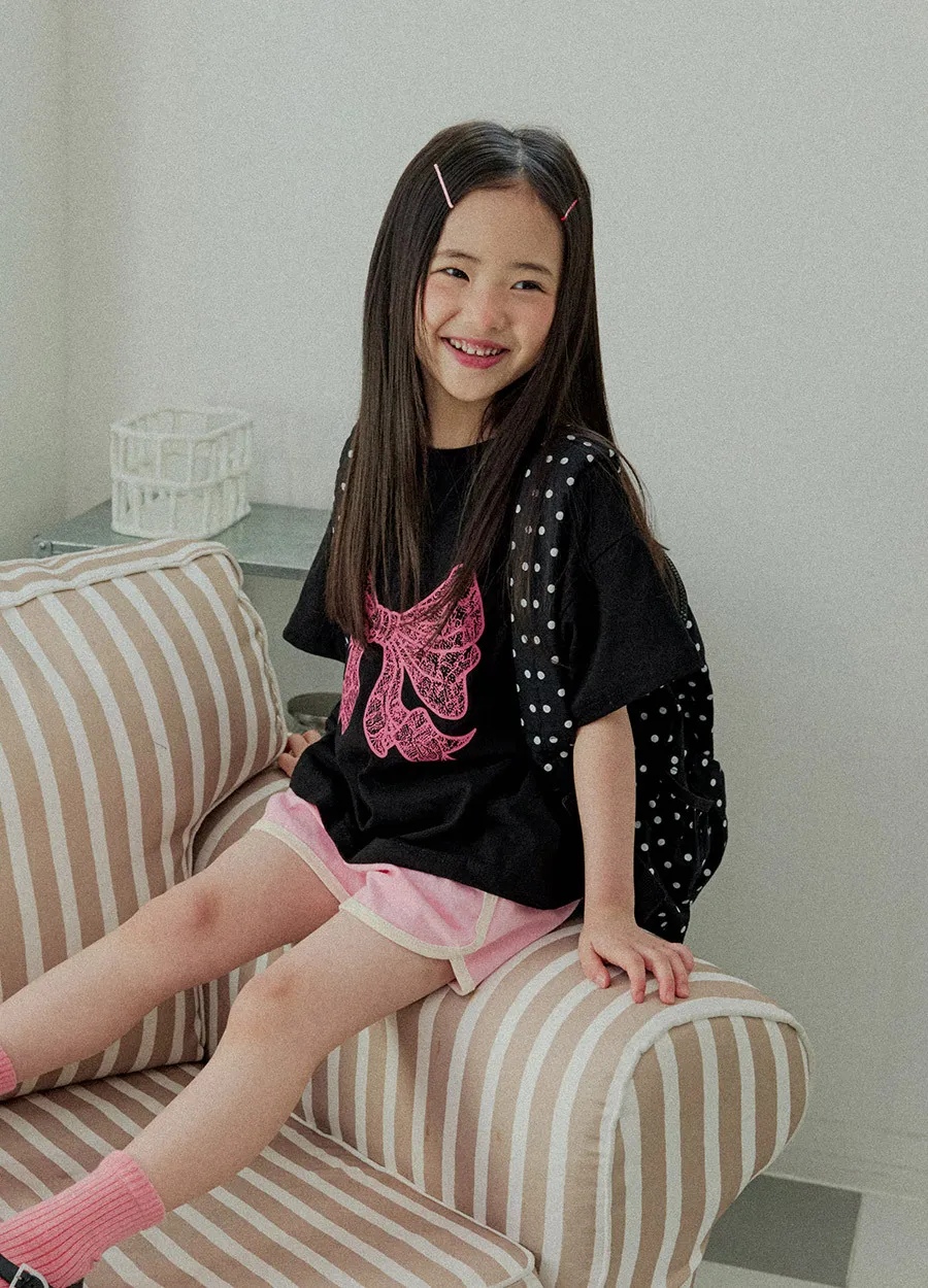 🇰🇷 Whitesketchbook | Dolphin線條短褲 4色