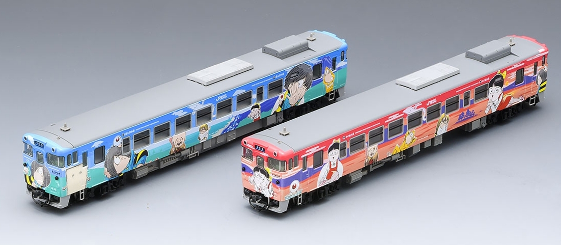 Tomix JR KiHa 40-2000系柴油動車組（鬼太郎列車・貓女列車）套裝