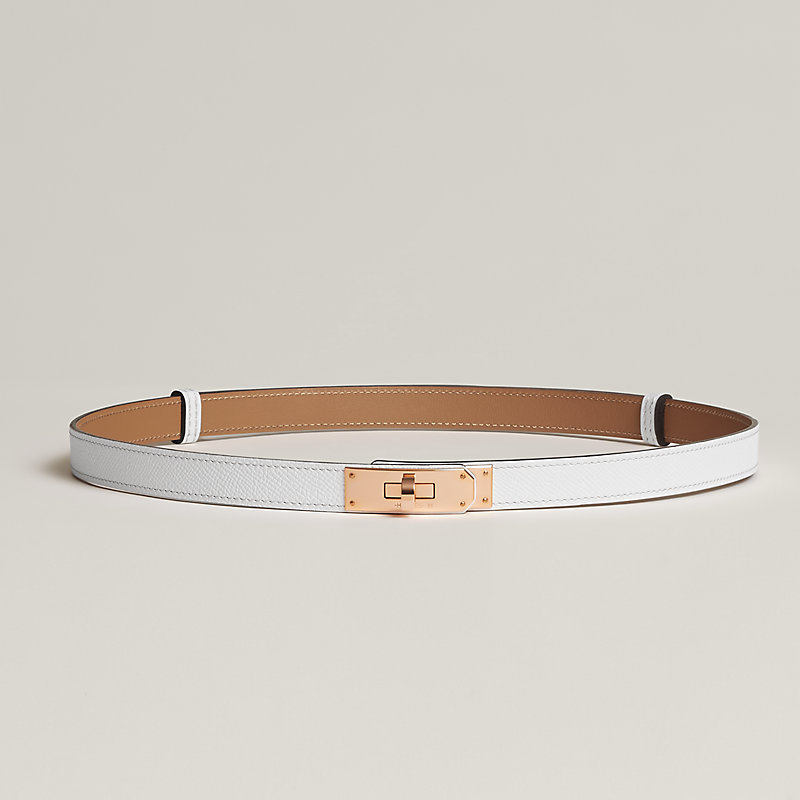 配貨價出✨Hermes Kelly belt ! Free size 🩷 任何腰圍都用到，唔使驚錯size😗  白玫瑰金