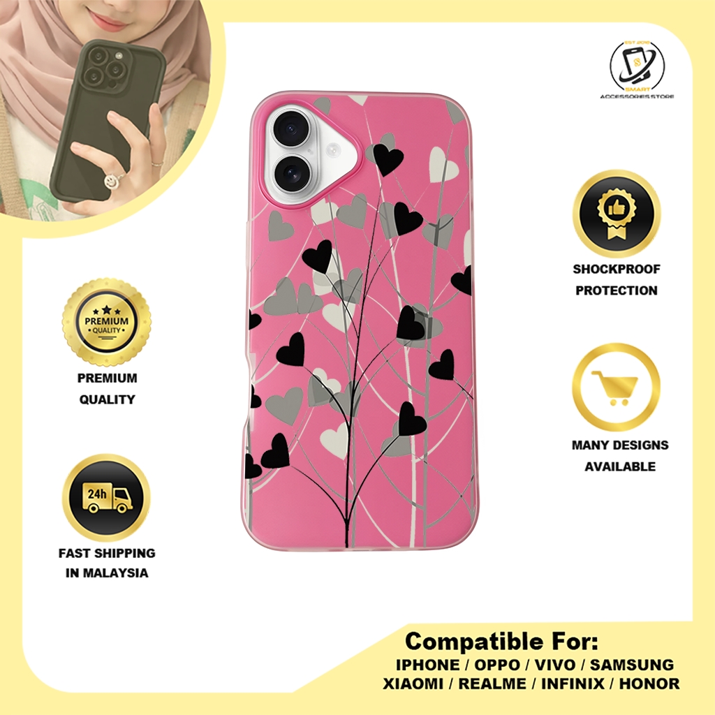 JELLY CASE PHONE FOR IPHONE - DESIGN FLOWER K