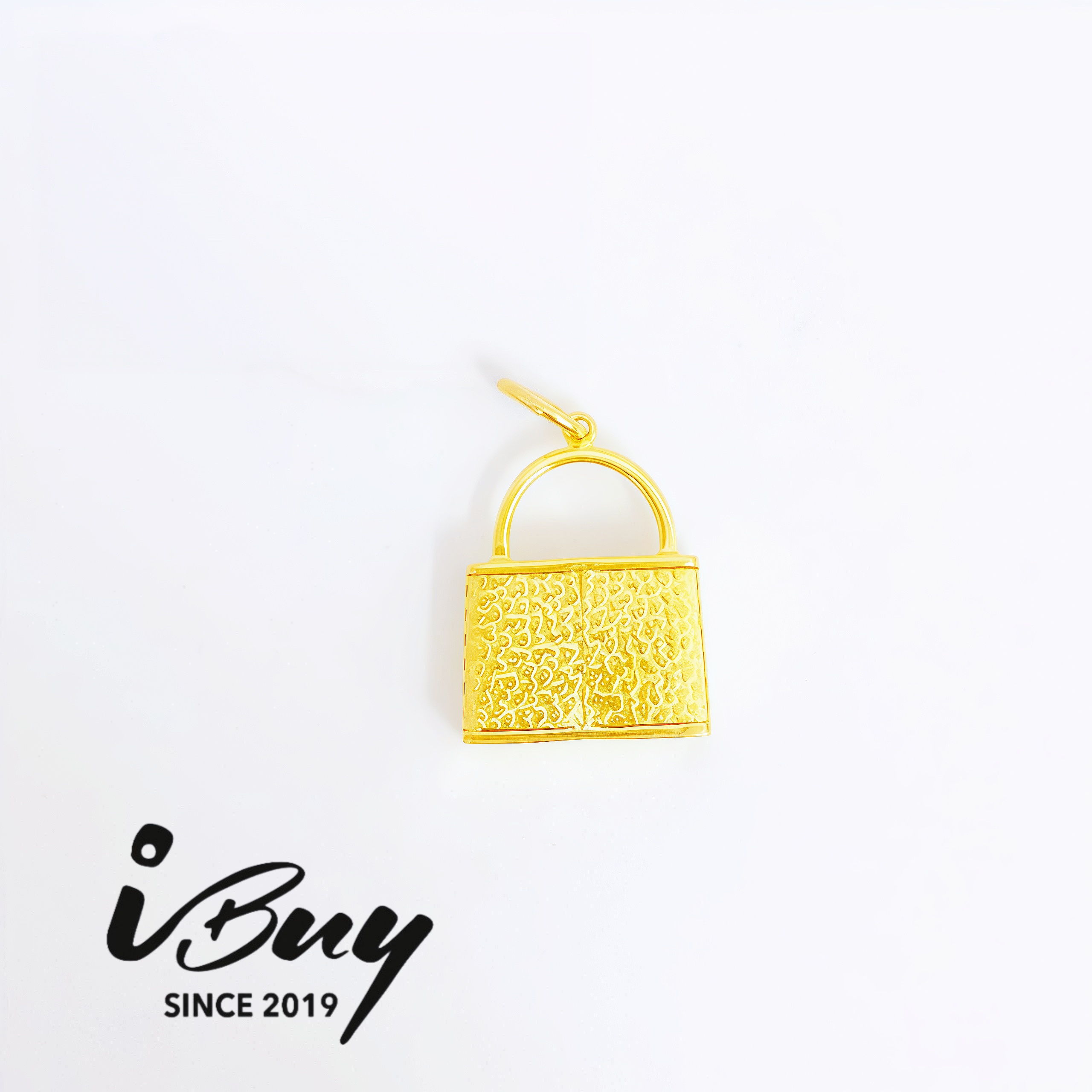 916 GOLD VL BAG PENDANT 916金 VL包包吊坠