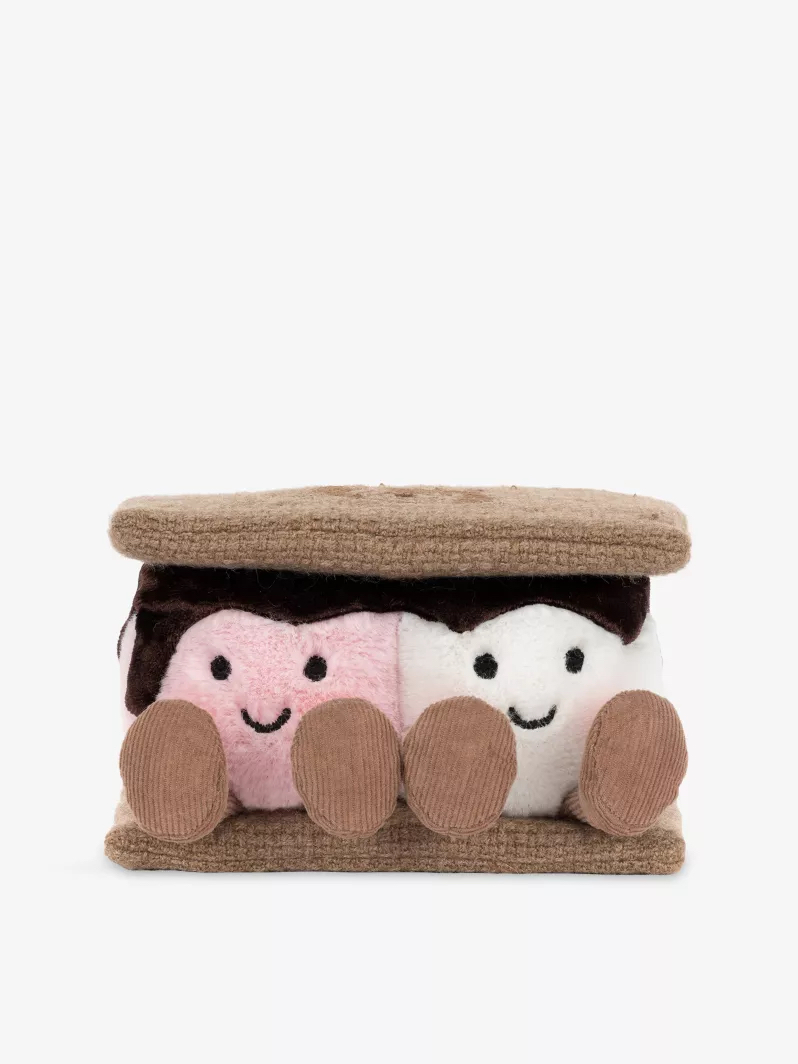 Jellycat Amuseables S'mores 烤棉花糖夾心餅