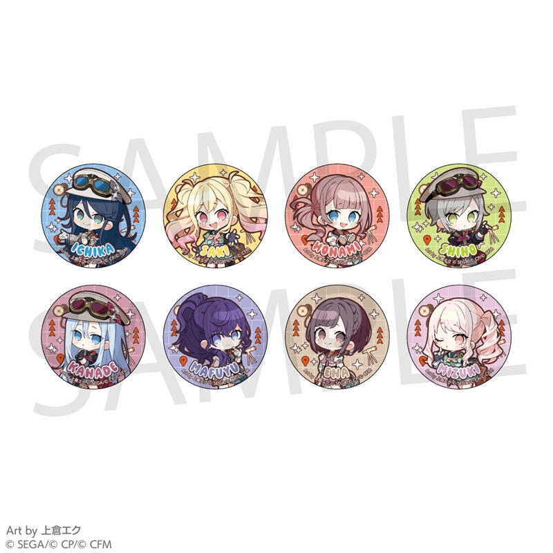 <預售> 世界計劃 航海Frontier 徽章 Q版 B