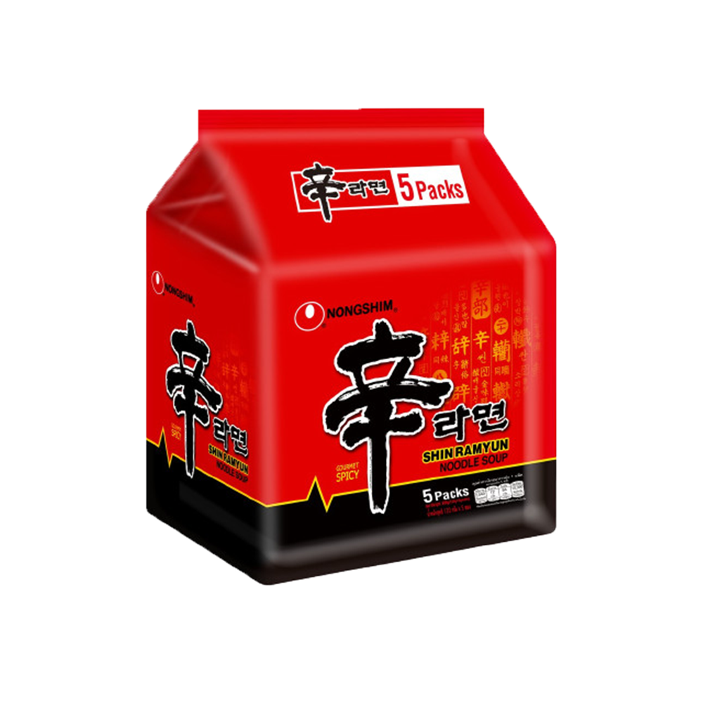 農心辛辣麵(5包裝) - 1包