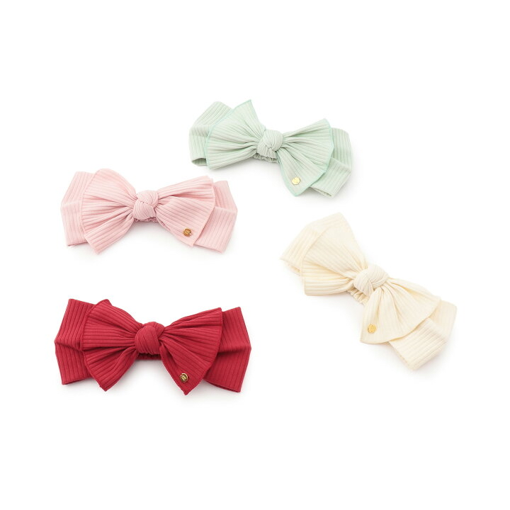 🇯🇵預訂 日本直送🇯🇵Petit Main名牌四色蝴蝶結髮帶