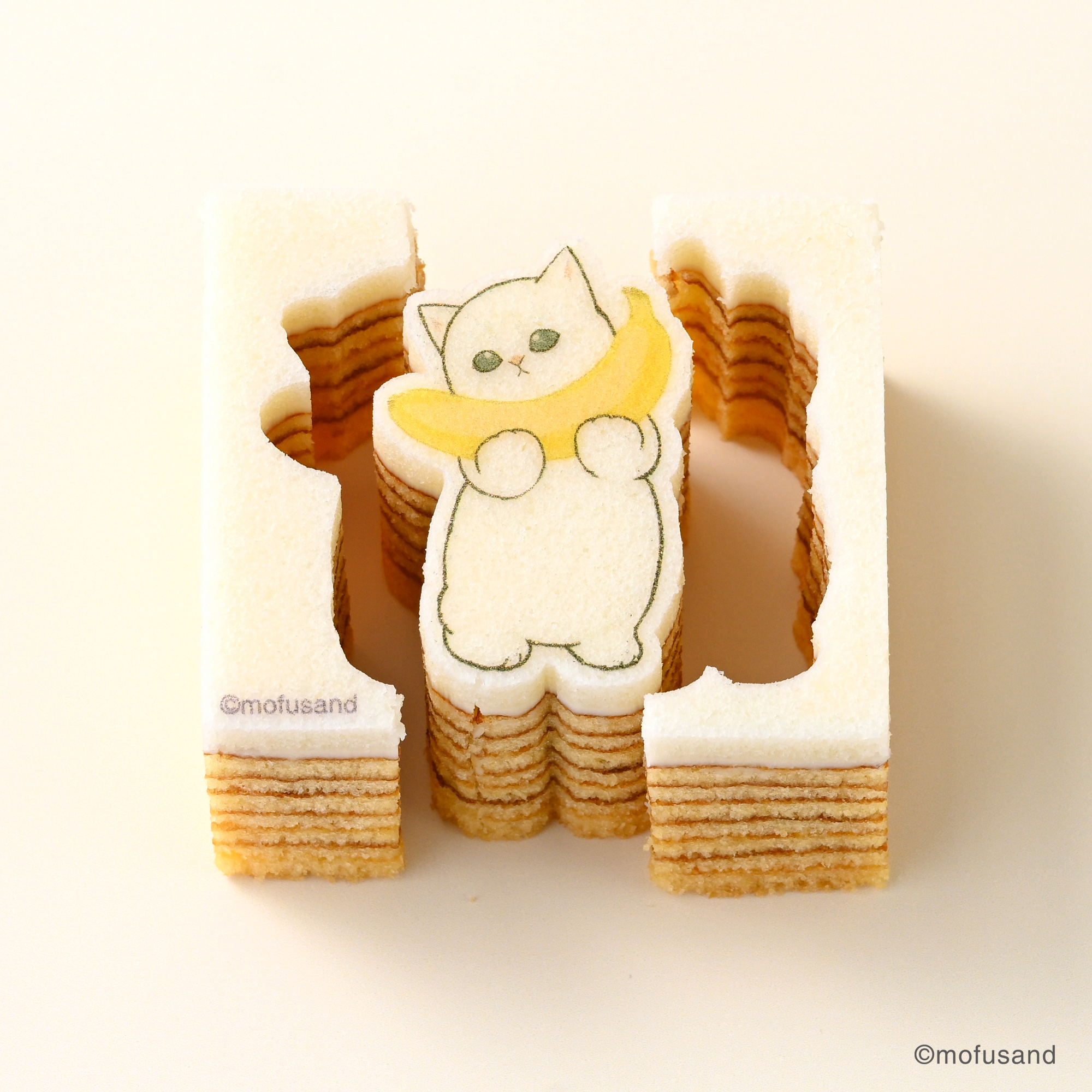 金澤萬久mofusandかたにゃきバウム年輪蛋糕 - 01260348