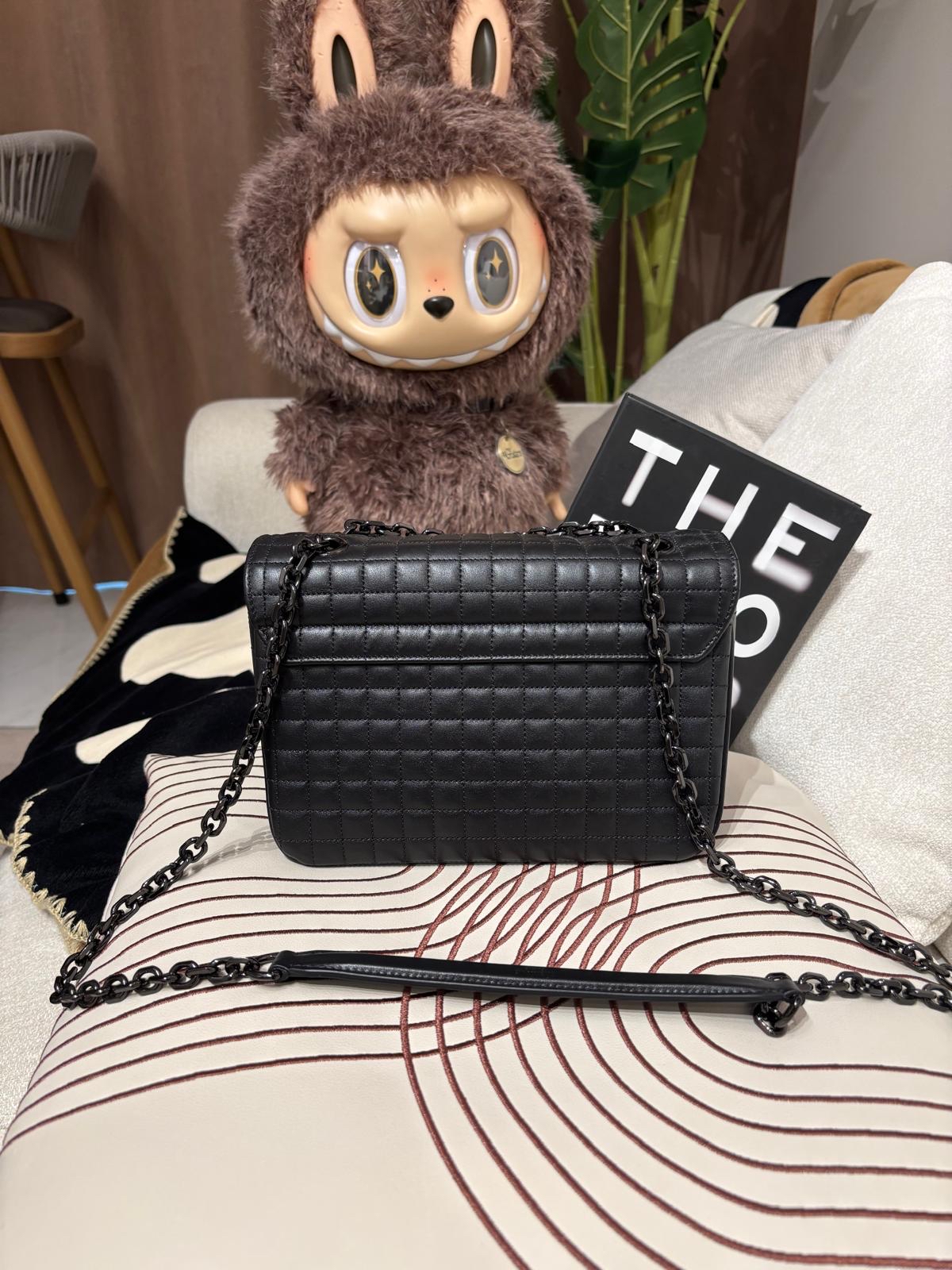 未使用品 Celine So Black Calfskin Shoulder Bag 100%Authentic, Unused ✅Dust bag