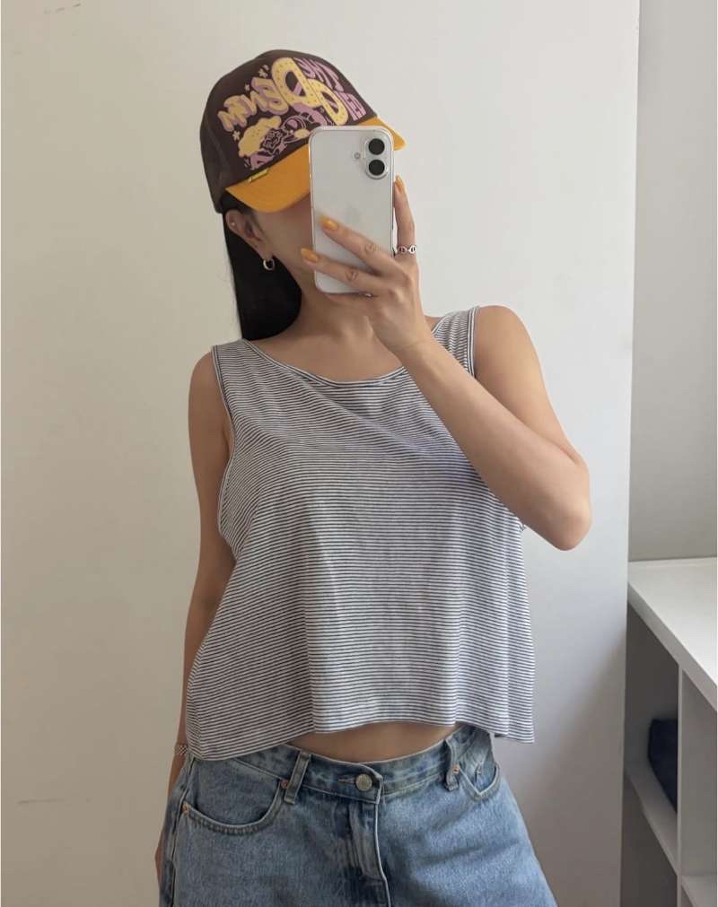 P16 大U露背背心